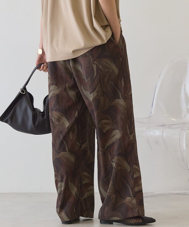 AMERICAN HOLIC アソート柄パンツ Brown