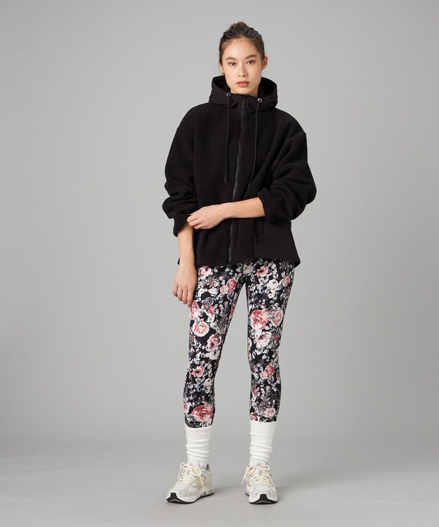 Chacott Chacott BALANCE ボアフルジップジャケット ブラック