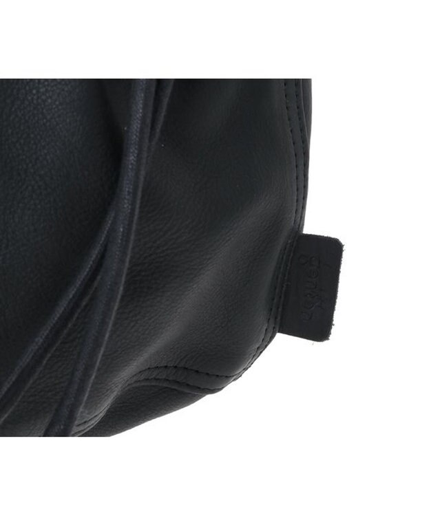 genten 【新型】サステナブル巾着 クロ