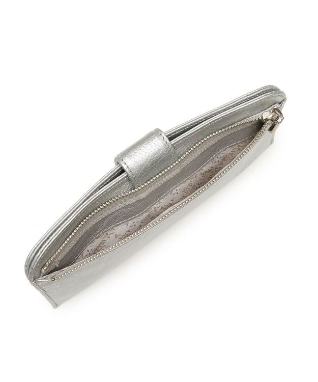 IBIZA やぎ革　マルチケース シルバー