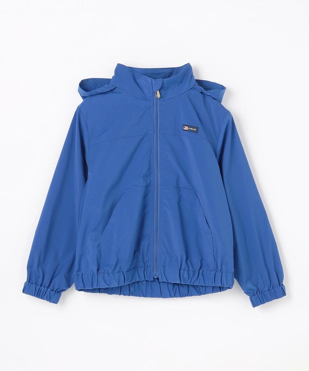 J.PRESS KIDS 【撥水】【100-130㎝】バックロゴ ポケッタブル ブルゾン ブルー系