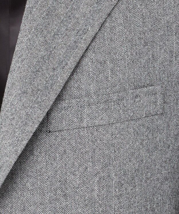 J.PRESS MEN 【MAGIC CUBA BEACH】スコティッシュヘリンボン スーツ ブラック系1