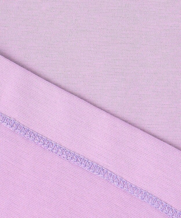 J.PRESS LADIES L TCポンチ ニットコンビ ドルマン カットソー ラベンダー系