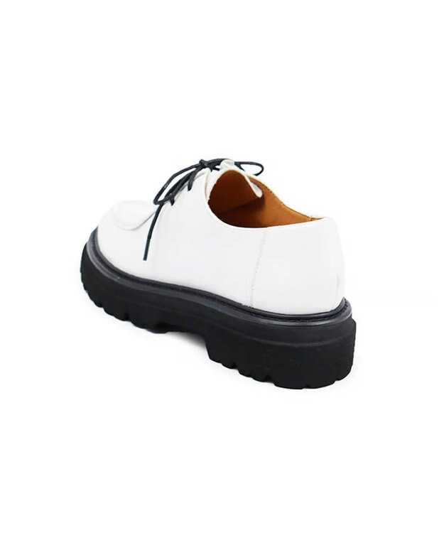 APOM トラックソールチロリアンシューズ 40 ホワイト