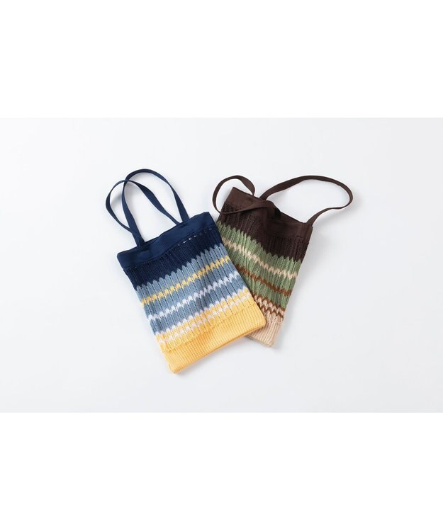 TRICOTE 【サステナブル】enトートバッグ 39NAVY