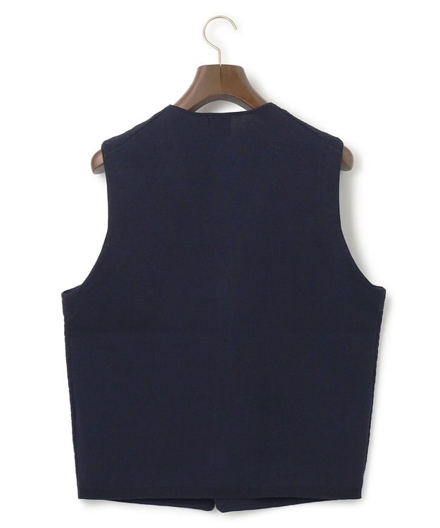 J.PRESS MEN 【KING SIZE】ハイツイストリンクス ニットベスト ネイビー系