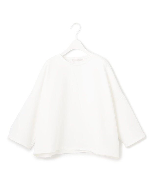 ICB L 【洗える】 エアーダンボール プルオーバー オフホワイト系