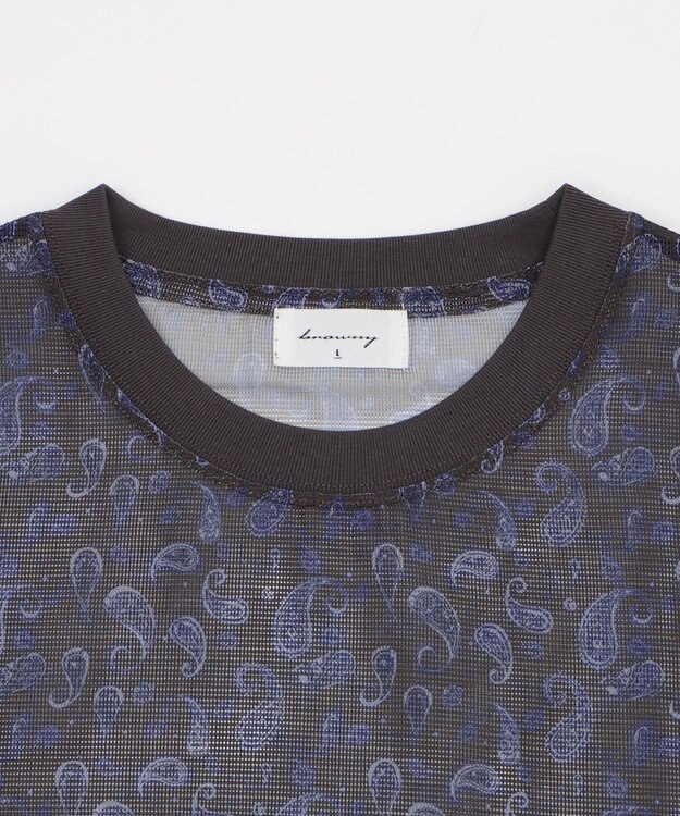 WEGO 【2点SET】メッシュパターンアンサンブルPOシャツ（SS） 柄2