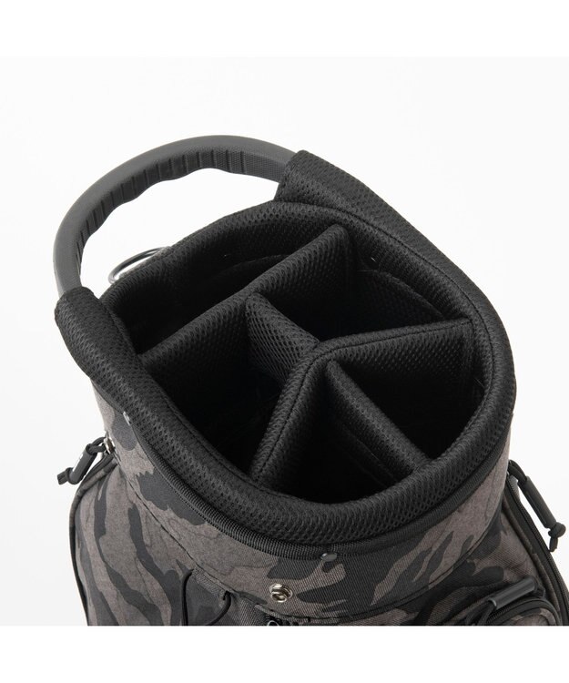 ZERO HALLIBURTON コーデュラキャディバッグ 82051 ブラックカモ柄