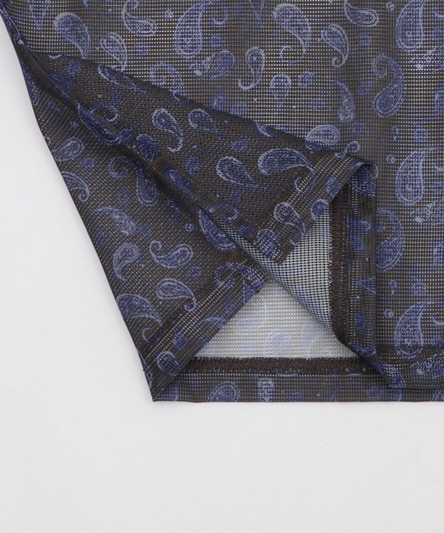 WEGO 【2点SET】メッシュパターンアンサンブルPOシャツ（SS） 柄2