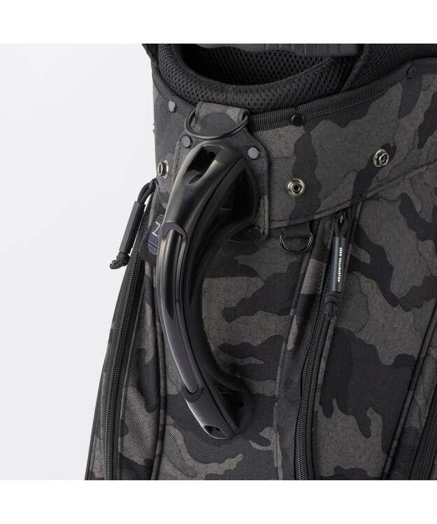 ZERO HALLIBURTON コーデュラキャディバッグ 82051 ブラックカモ柄