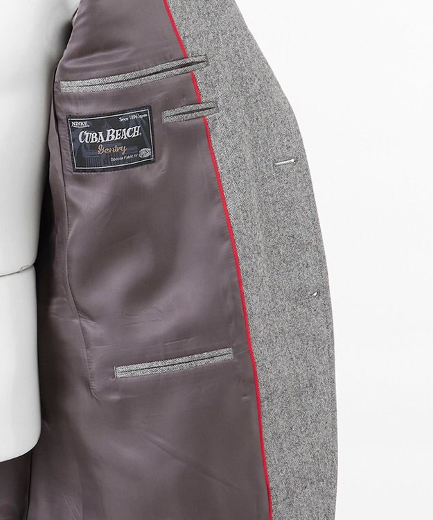 J.PRESS MEN 【MAGIC CUBA BEACH】スコティッシュヘリンボン スーツ ブラック系1