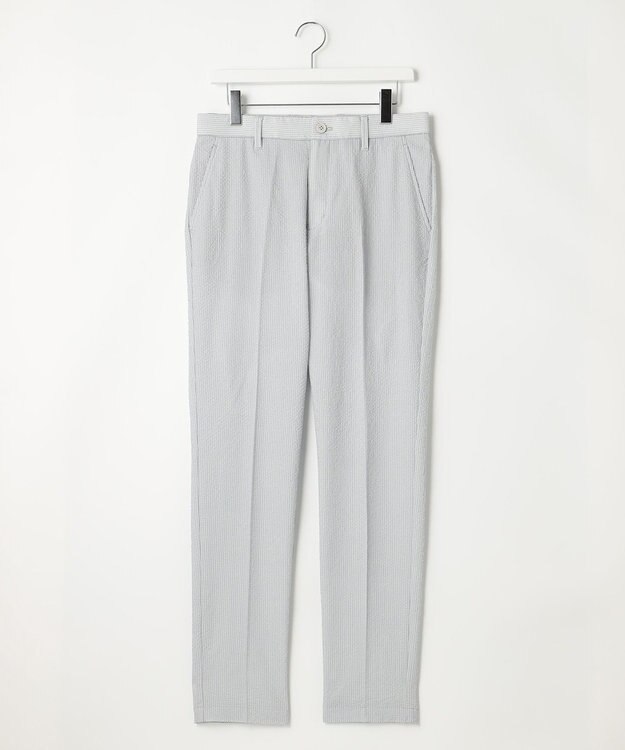 23区GOLF 【MEN】【撥水/ストレッチ】ミニヘリンボンパンツ ライトグレー系5