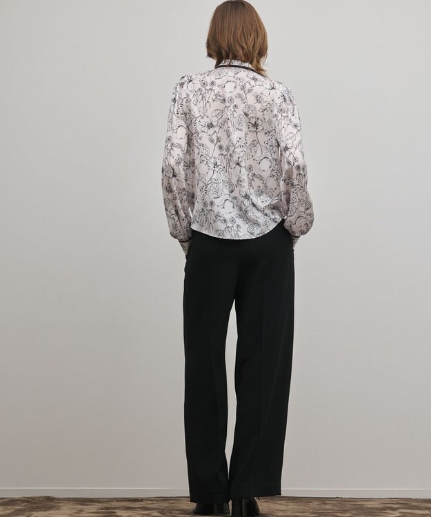 GRACE CONTINENTAL フルーツフラワープリントトップ キナリ