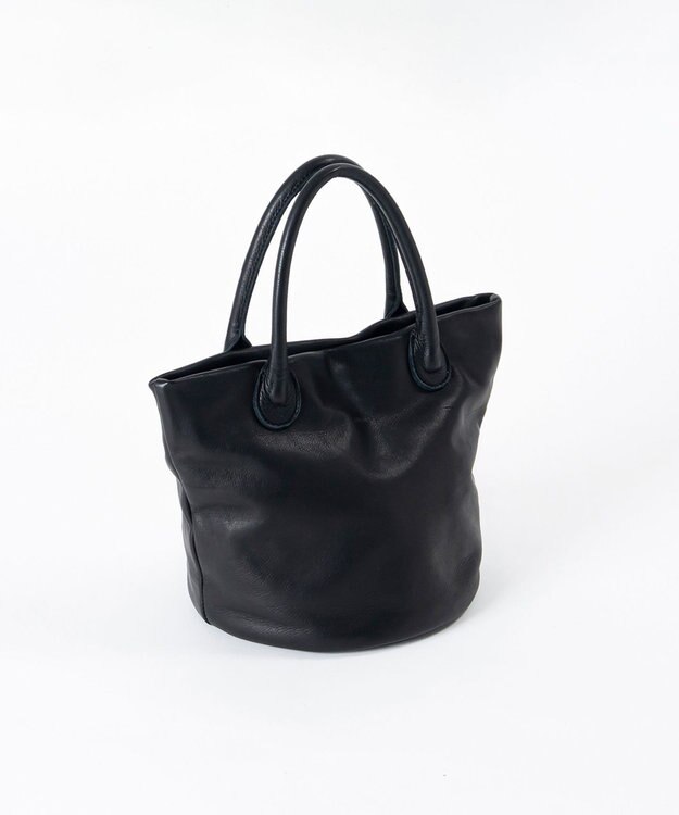 FOLNA RD ソフトレザートートバッグ ブラック