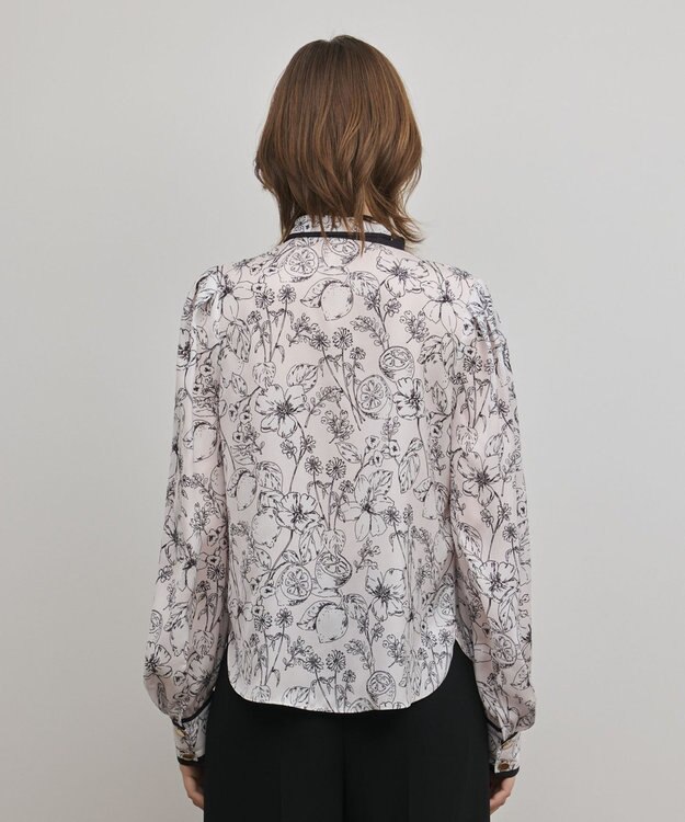 GRACE CONTINENTAL フルーツフラワープリントトップ キナリ