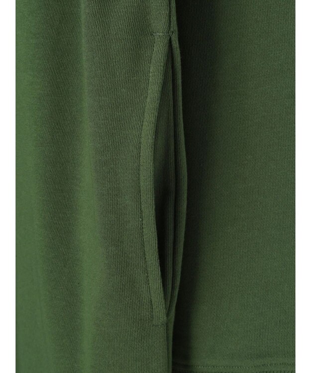 Green Parks ミニ裏毛ワンピース Green