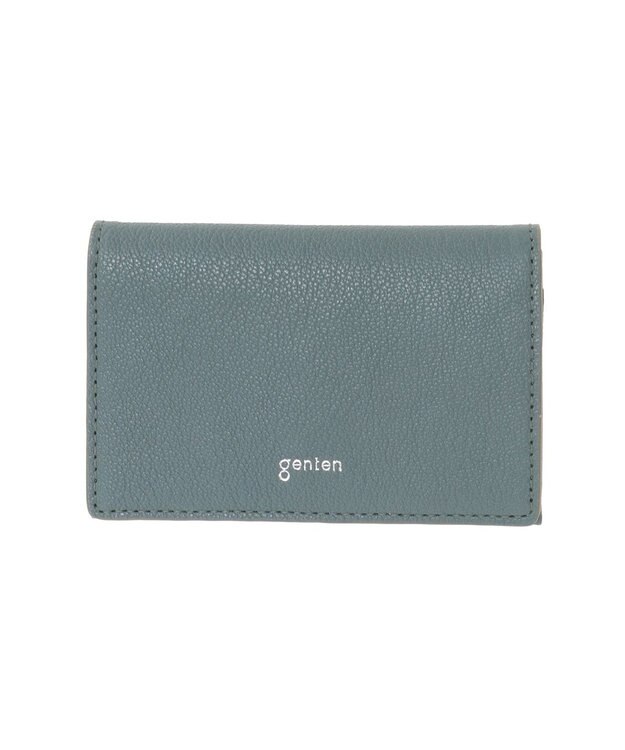 genten フレスコ 名刺入れ グリーン