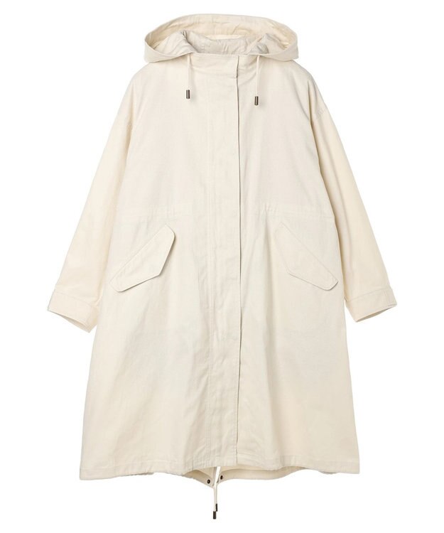earth music&ecology マルチｗａｙモッズコート Ivory