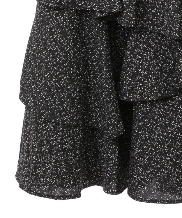 earth music&ecology ランダムティアードスカート Flower