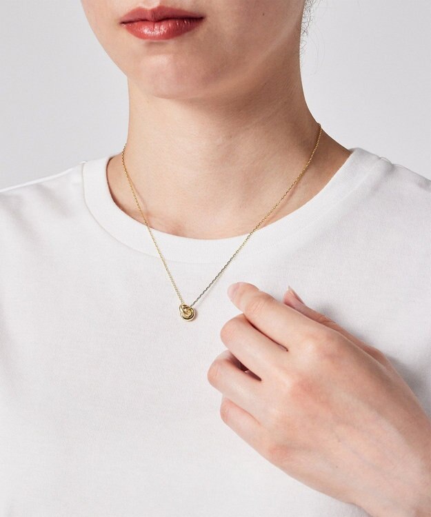 オンラインショップ限定】Double Ring Motif ネックレス / Paul オンラインショップ限定】Double Ring Motif ネックレス / Paul