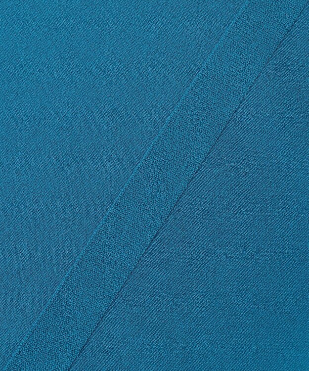 23区 L 【洗える】レーヨンポリエステルストレッチ ドルマン ニット ブルー系