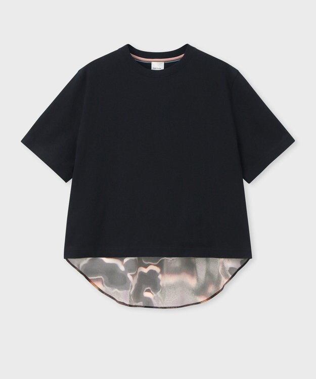 Paul Smith Field Flowers コンビTシャツ ブラック