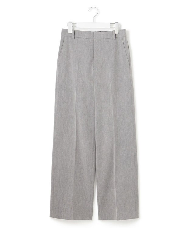 23区 【滝沢眞規子さん着用/VERY掲載】TRストレッチギャバ ワイド パンツ グレー系