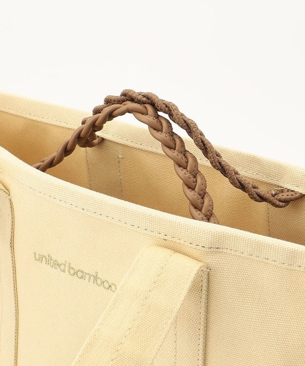 united bamboo ベーシックキャンバストート(大サイズ) アイボリー系