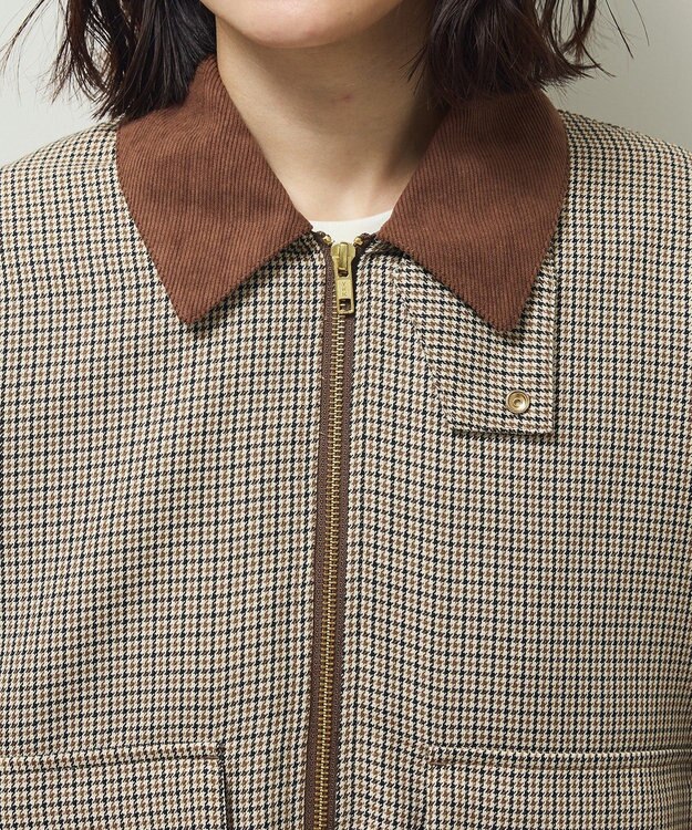 Green Parks ２ＷＡＹジップアップジャケット Check