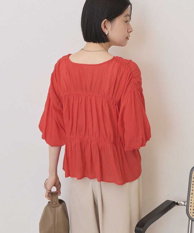 AMERICAN HOLIC フロントリボンブラウス Red