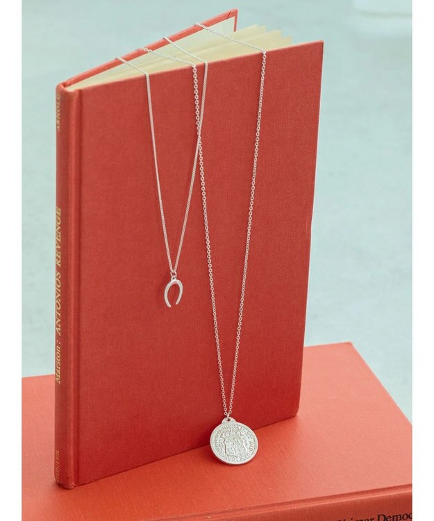 AMERICAN HOLIC コインＳＥＴネックレス Silver