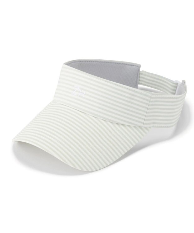 ZERO HALLIBURTON 【雑誌掲載】メランジ ボーダー サンバイザー 82563 レッド