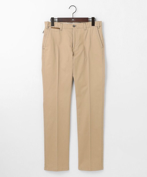 JOSEPH ABBOUD 【25SS・ウエストも伸びる！オーガニックコットン使用】ハイパワーオーガニックピケ パンツ キャメル系7