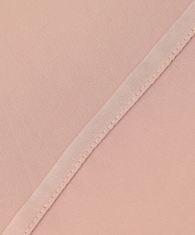 Feroux 【洗える】サテンボウタイ ブラウス ピンク系