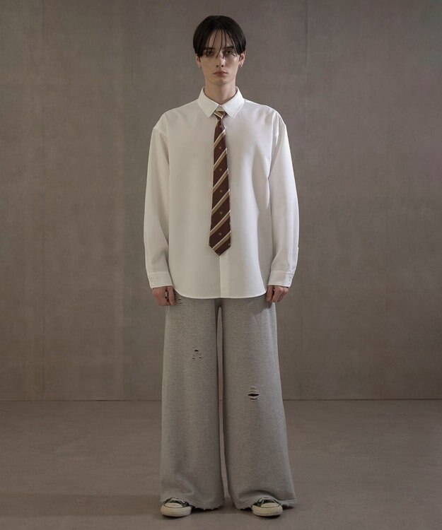 WEGO アソートネクタイ付きシャツ（LS） 柄2