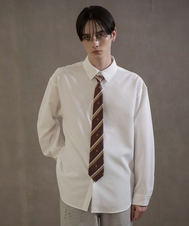 WEGO アソートネクタイ付きシャツ（LS） 柄2