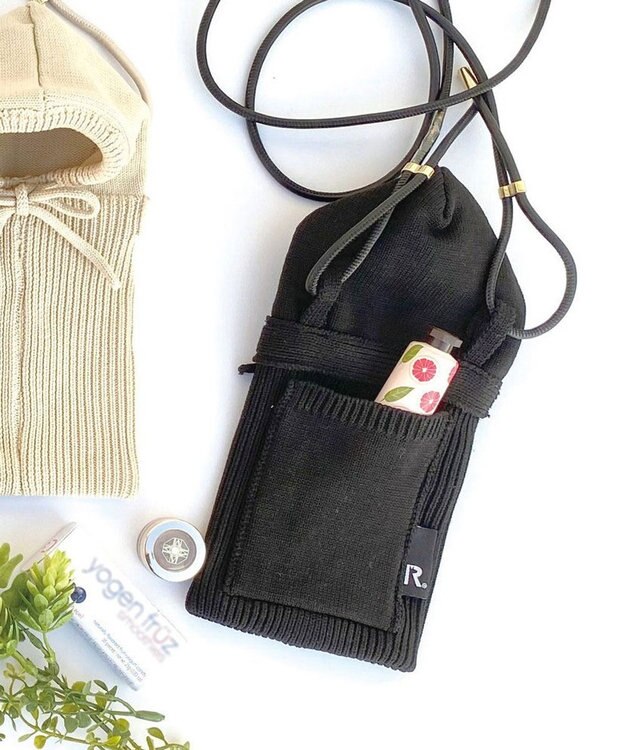 ROOTOTE 2555【スマホケース】CJ.ベビールー.フーディー-A 09：ブラック