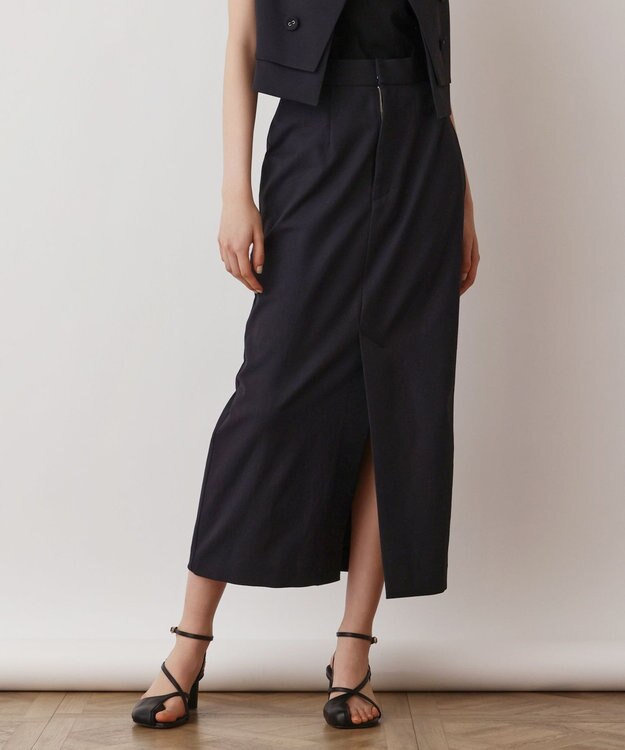 GRACE CONTINENTAL オックスタイトスカート ブラック