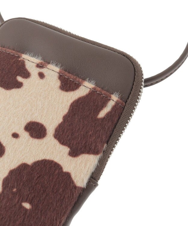 Green Parks ＯＴＯ．ＨＡ．アニマル柄ミニショルダーバッグ Ivory