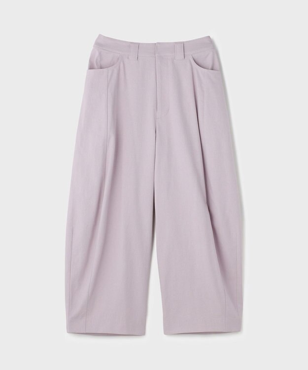 GRACE CONTINENTAL ドライオックスバレルパンツ ラベンダー