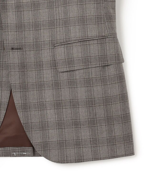 J.PRESS MEN 【J.PRESS MOVING】Albino Torello Viera グレナカートチェック ジャケット ブラウン系3