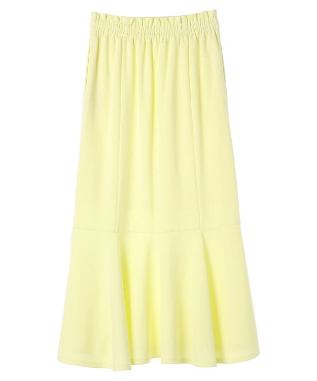 Green Parks ストレッチマーメイドスカート Yellow