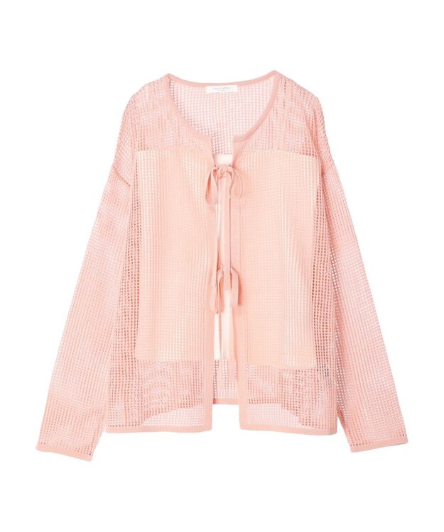 Green Parks ＳＥＴ２点　透かしカーデ＋キャミソール Pink