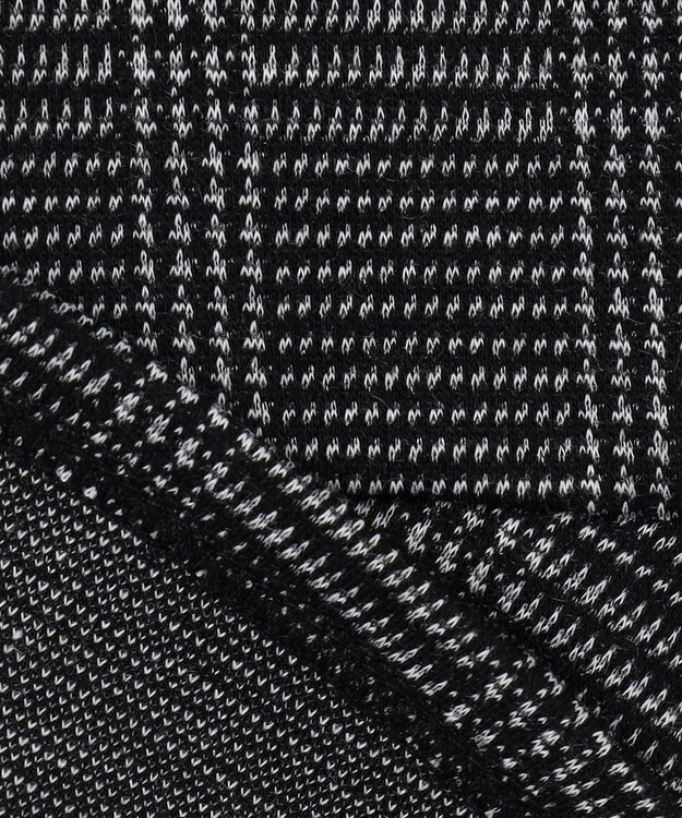 ANY SIS 【WEB・一部店舗限定】カットジャカードペプラム セットアップ ブラック系3