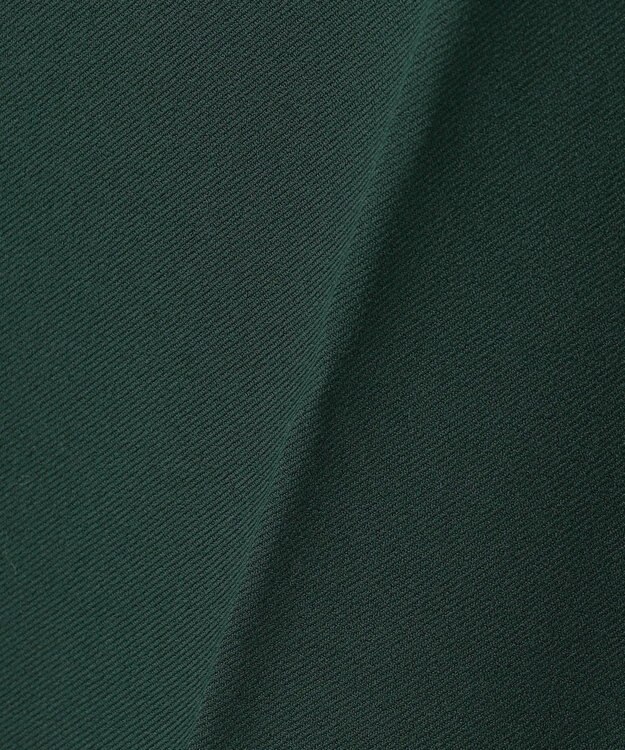 ANY L 【洗濯機可/ストレッチ/ウエストゴム/裏起毛】マルチファンクションストレッチワイドパンツ グリーン