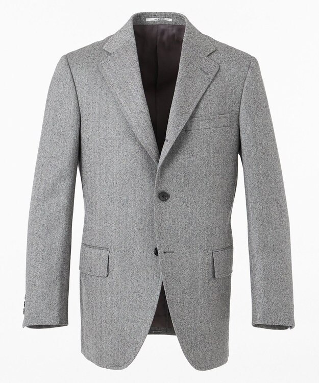 J.PRESS MEN 【MAGIC CUBA BEACH】スコティッシュヘリンボン スーツ ブラック系1