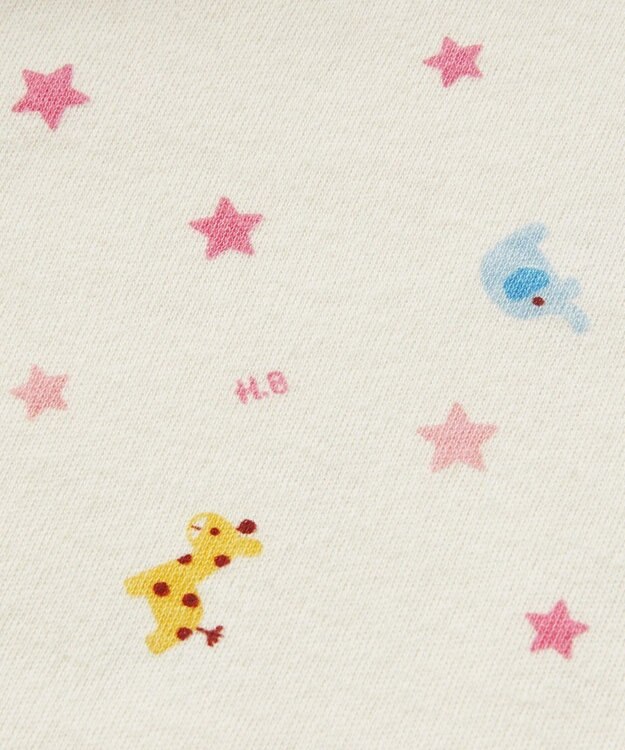 MIKI HOUSE HOT BISCUITS 【70-90cm】 長袖ボディシャツ２枚セット(かぶり仕様) ピンク