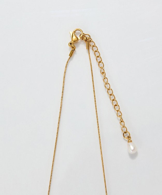 Phoebe 【金属アレルギー対応】ワントップパールネックレス　ゴールド/サージカルステンレス ゴールド