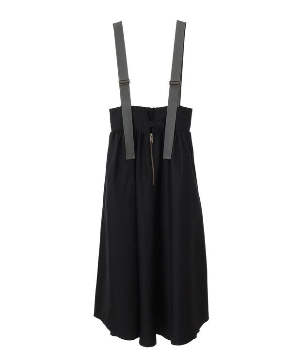 Green Parks ・ＤＯＵＢＬＥ　ＦＬＡＧＳ　サスペンダーミリタリースカ Black